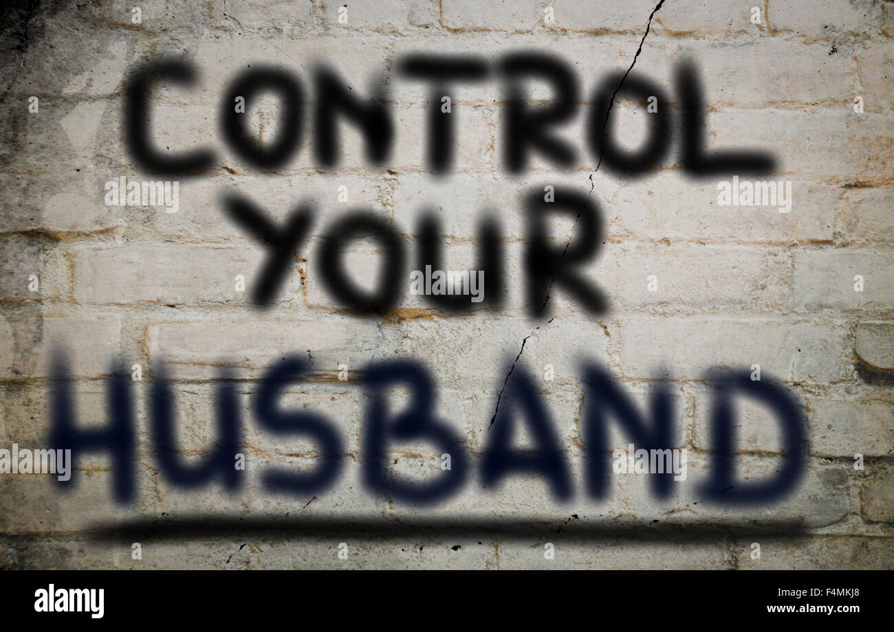 Control Your Husband Concept Stock Photo Alamy https www alamy com stock photo control your husband concept 88964912 html