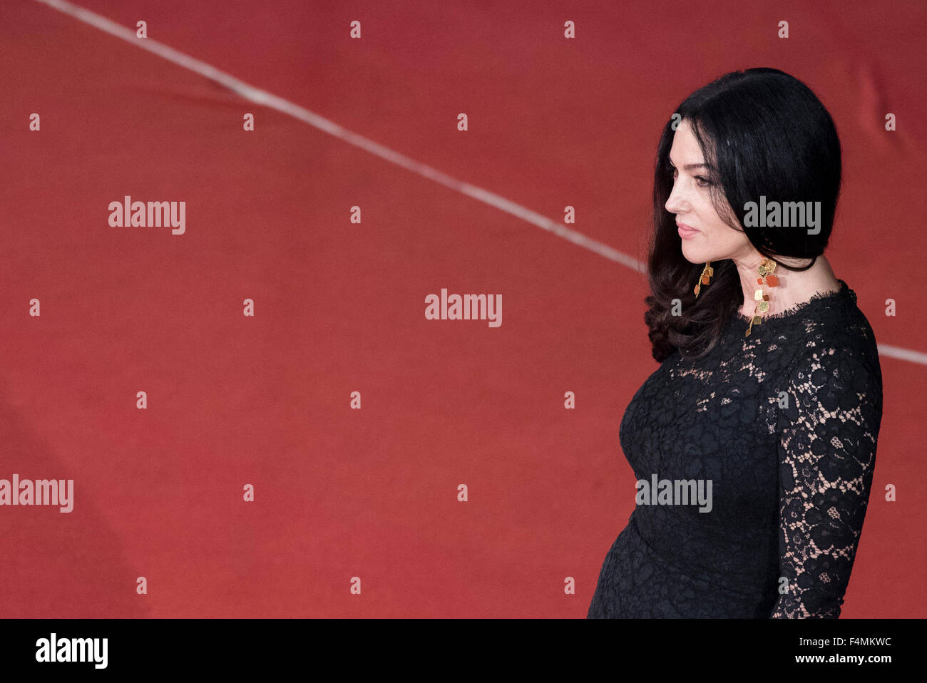 Rome, Italy. 20th Oct, 2015. Monica Bellucci attends a red carpet for 'Ville-Marie' during the 10th Rome Film Fest on October 20, 2015 in Rome, Italy. Credit:  Massimo Valicchia/Alamy Live News Stock Photo