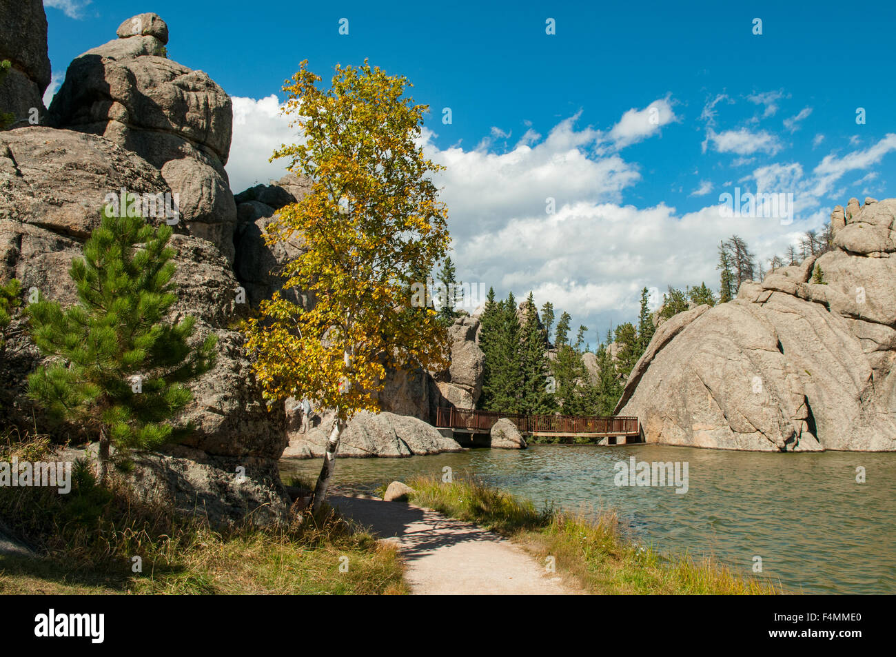 Sylvan Lake Custer State Park South Dakota USA Stock Photo Alamy