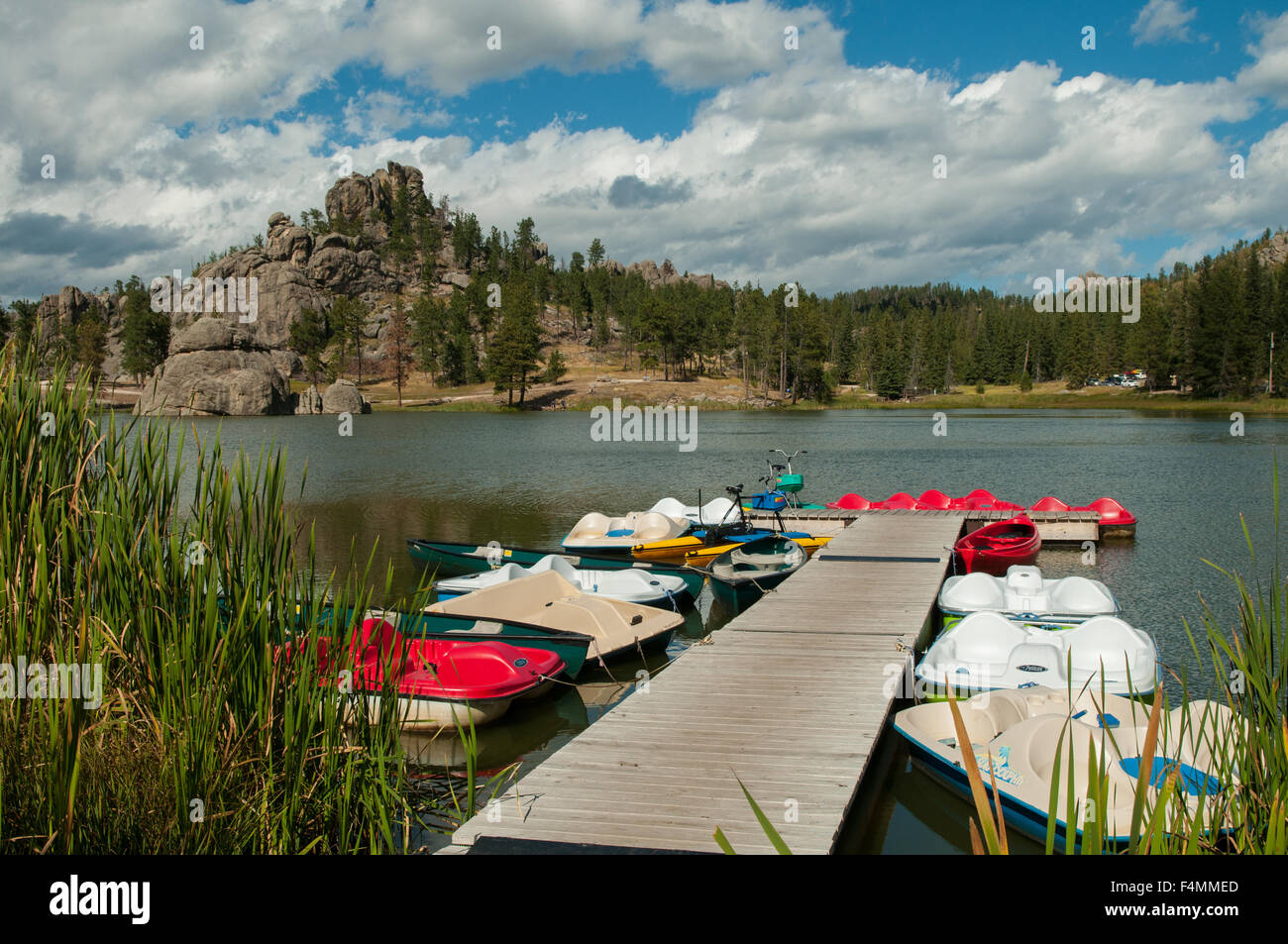Sylvan Lake, Custer State Park, South Dakota, USA Stock Photo
