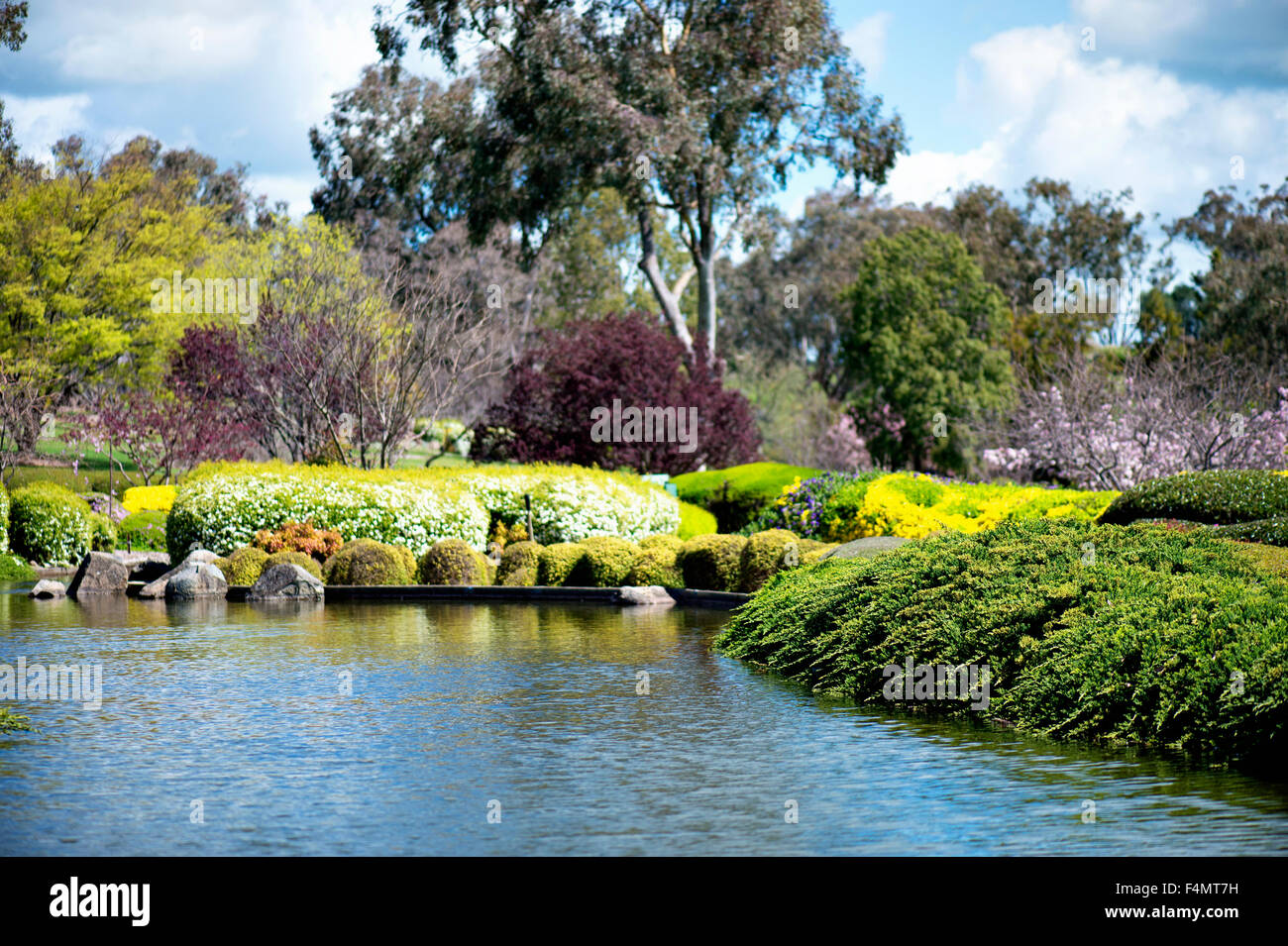 Japanese Gardens in Cowra Stock Photo Alamy