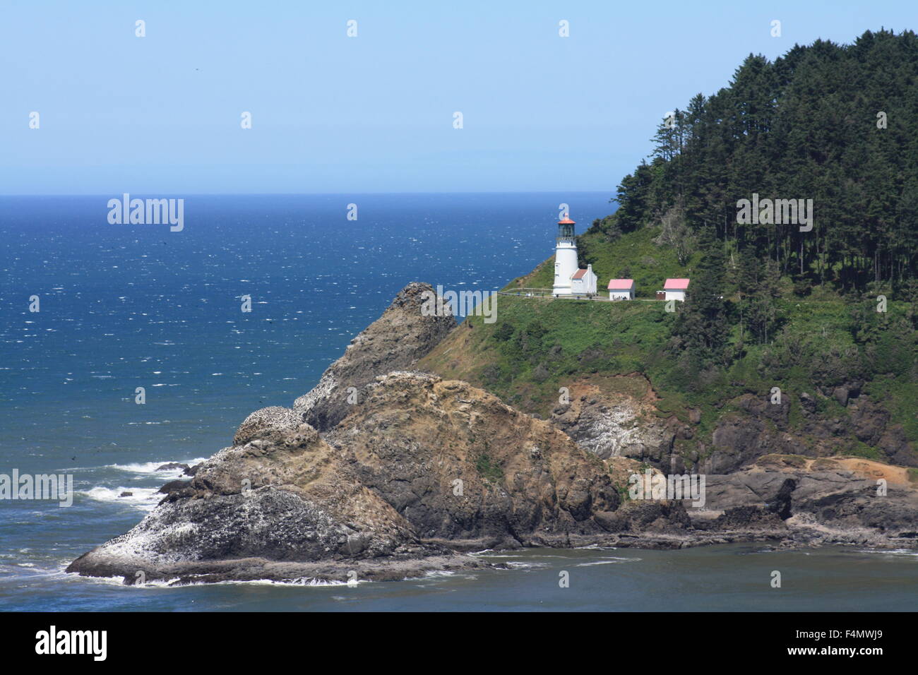 Haceta Head Lighthouse, Oregon, USA Stock Photo - Alamy