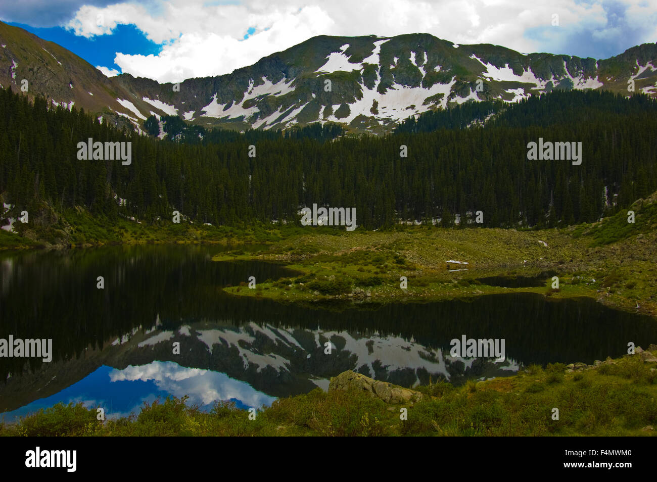 Williams Lake, Sangre de Cristo mountains, New Mexico, USA Stock Photo