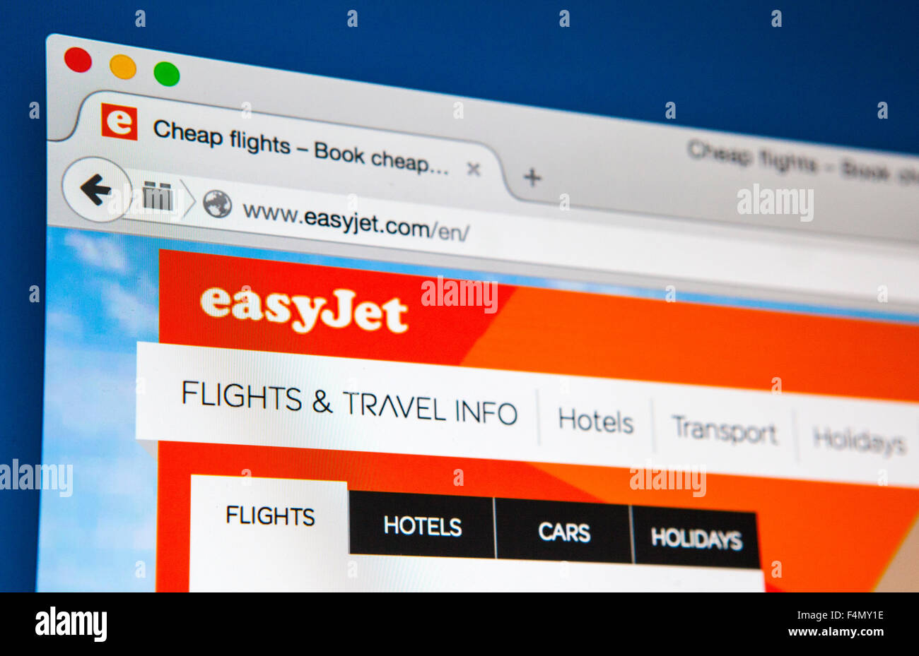 Travel booking website easyjet hires stock photography and images Alamy