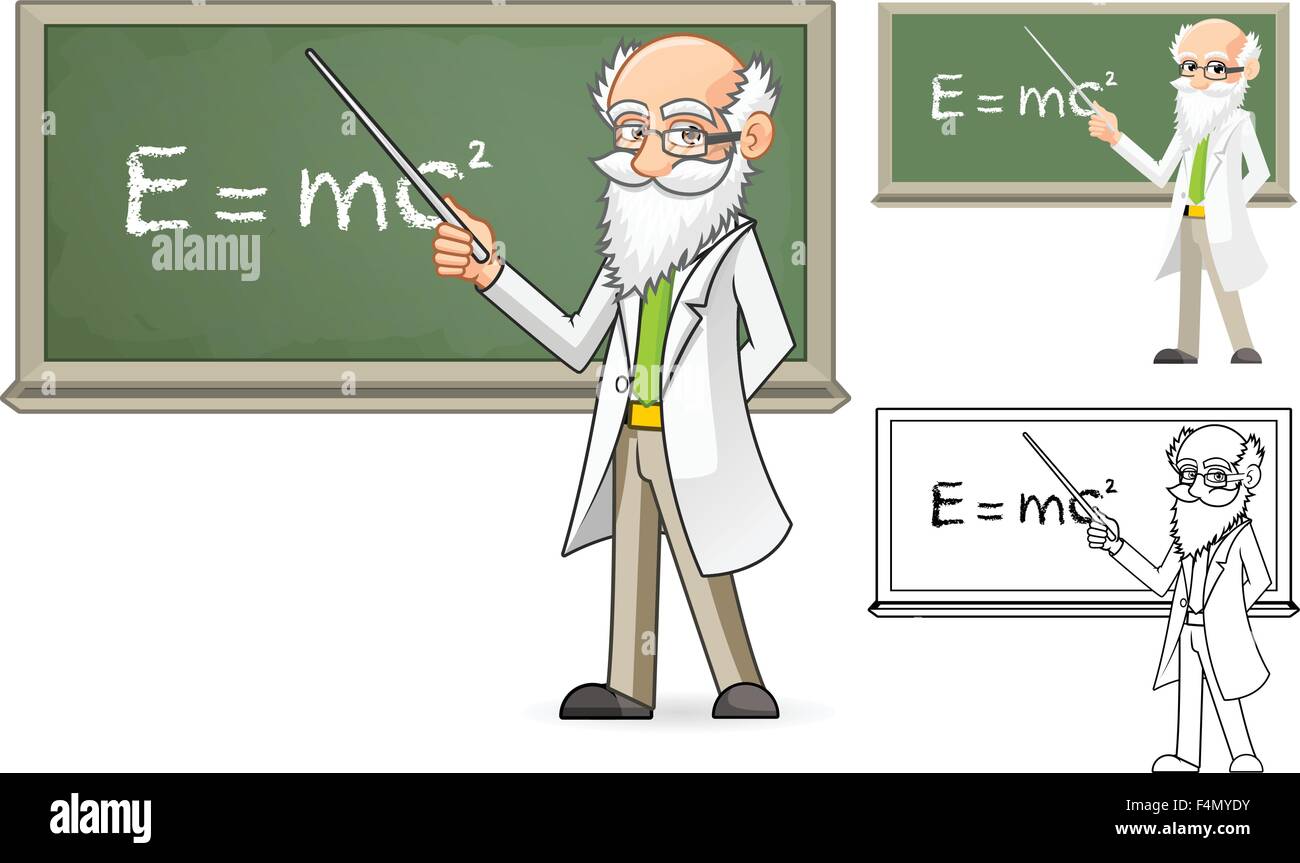 Cartoon mad scientist hi-res stock photography and images - Alamy