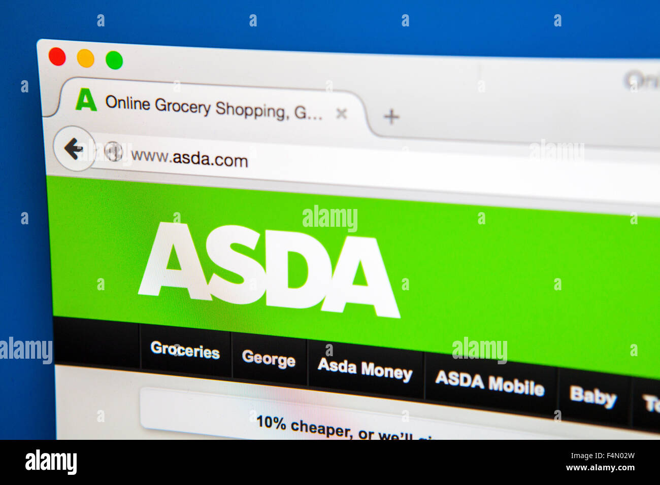 Asda website hi-res stock photography and images - Alamy