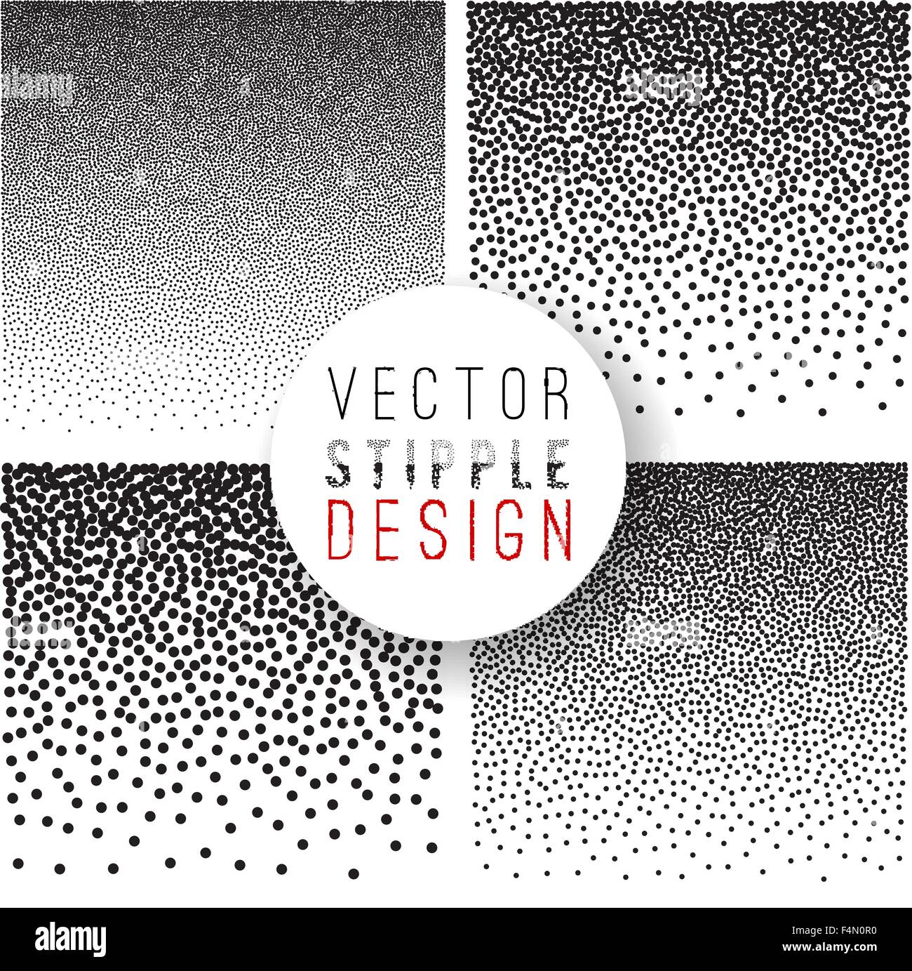 black and white halftone background Stock Vector Image & Art - Alamy