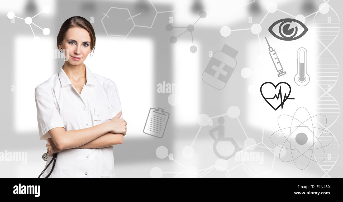 Young woman hospital gown hi-res stock photography and images - Alamy