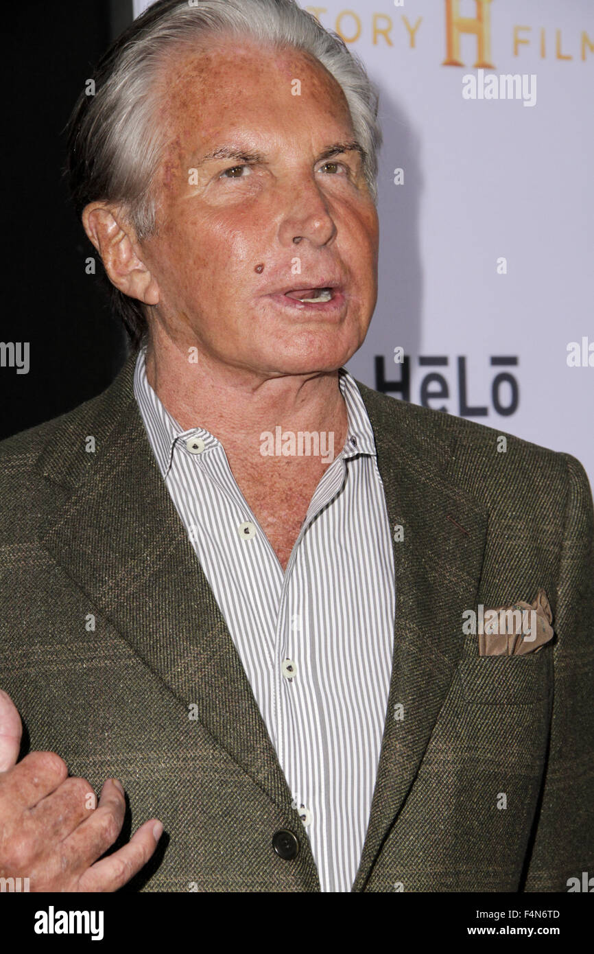 The Los Angeles premiere of 'Being Evel' - Arrivals Featuring: George ...