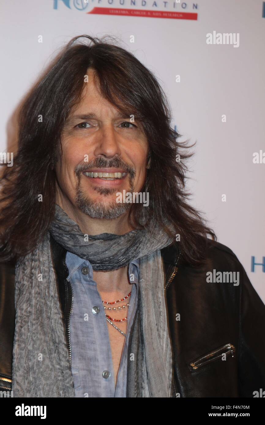 New York, New York, USA. 15th Oct, 2015. FOREIGNER LEAD SINGER KELLY HANSEN ATTEND THE TJ MARTELL 40TH ANNIVERSARY NY GALA AT CIPRIANI WALL STREET ON 10/15/2015 IN NYC © Mitchell Levy/Globe Photos/ZUMA Wire/Alamy Live News Stock Photo