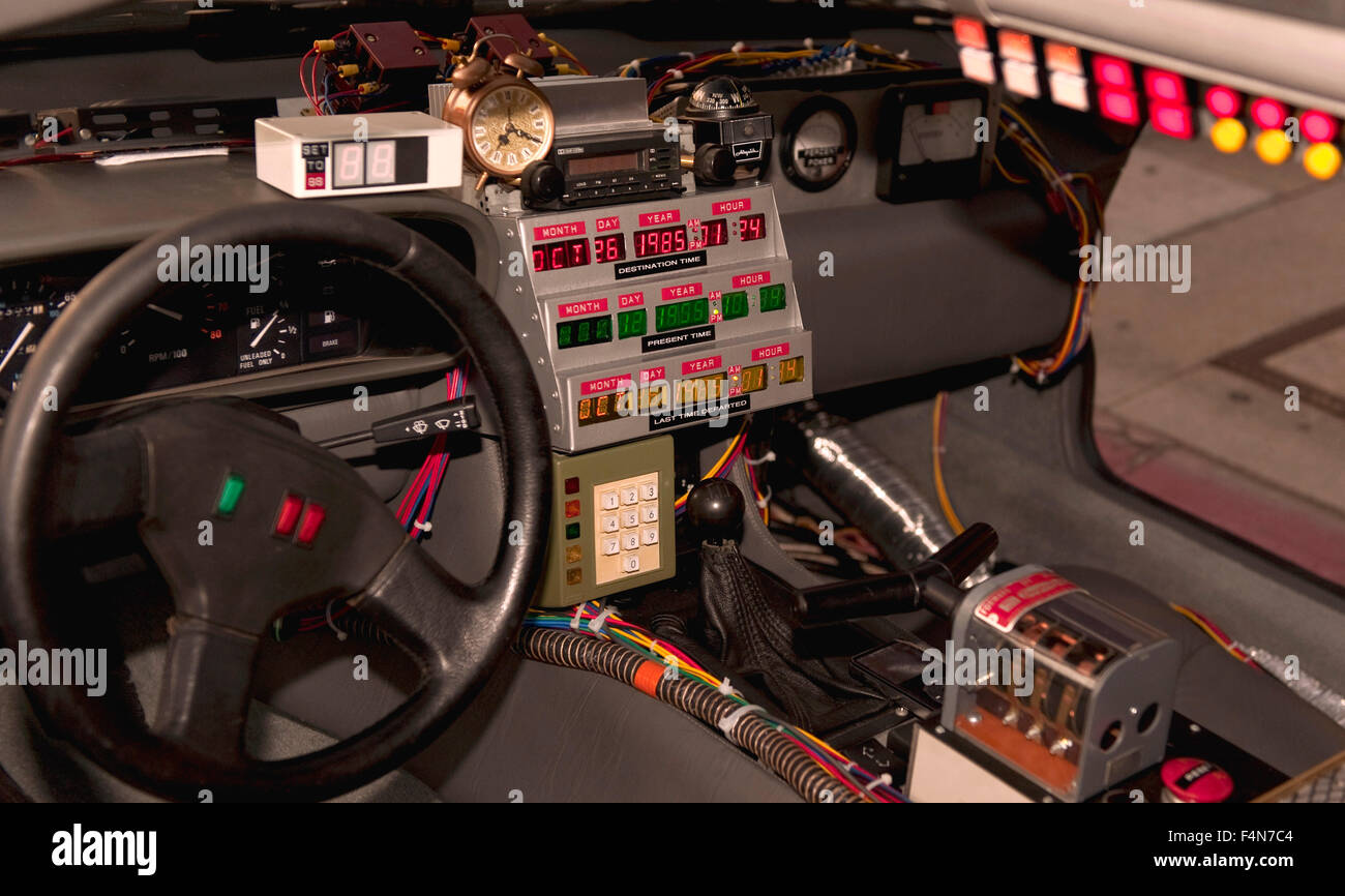 Back To The Future Car Interior