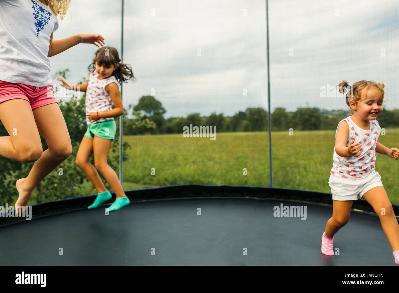 Girl Bouncing High Resolution Stock Photography and Images - Alamy