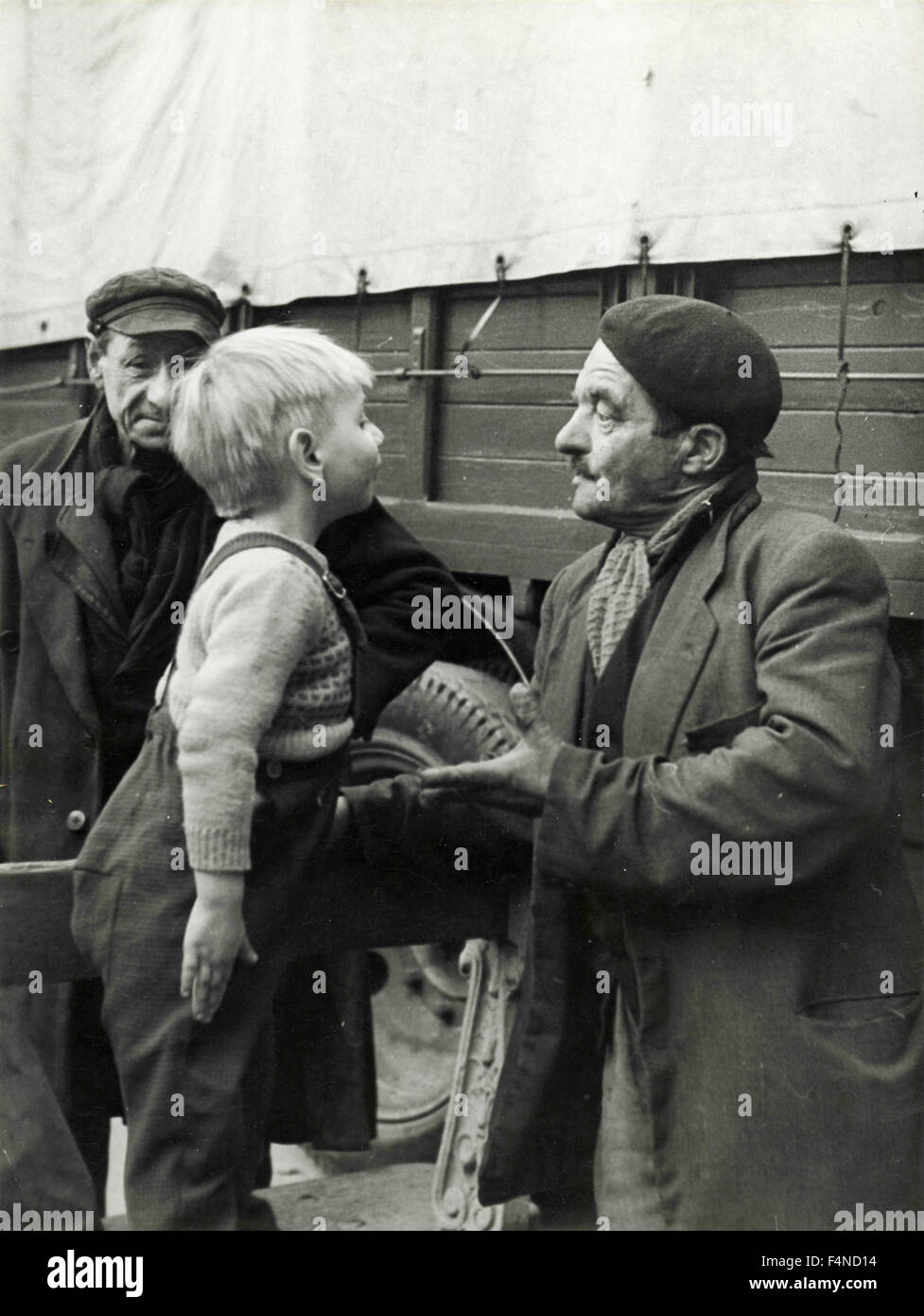 Scene from the movie 'A jour à Paris', France Stock Photo