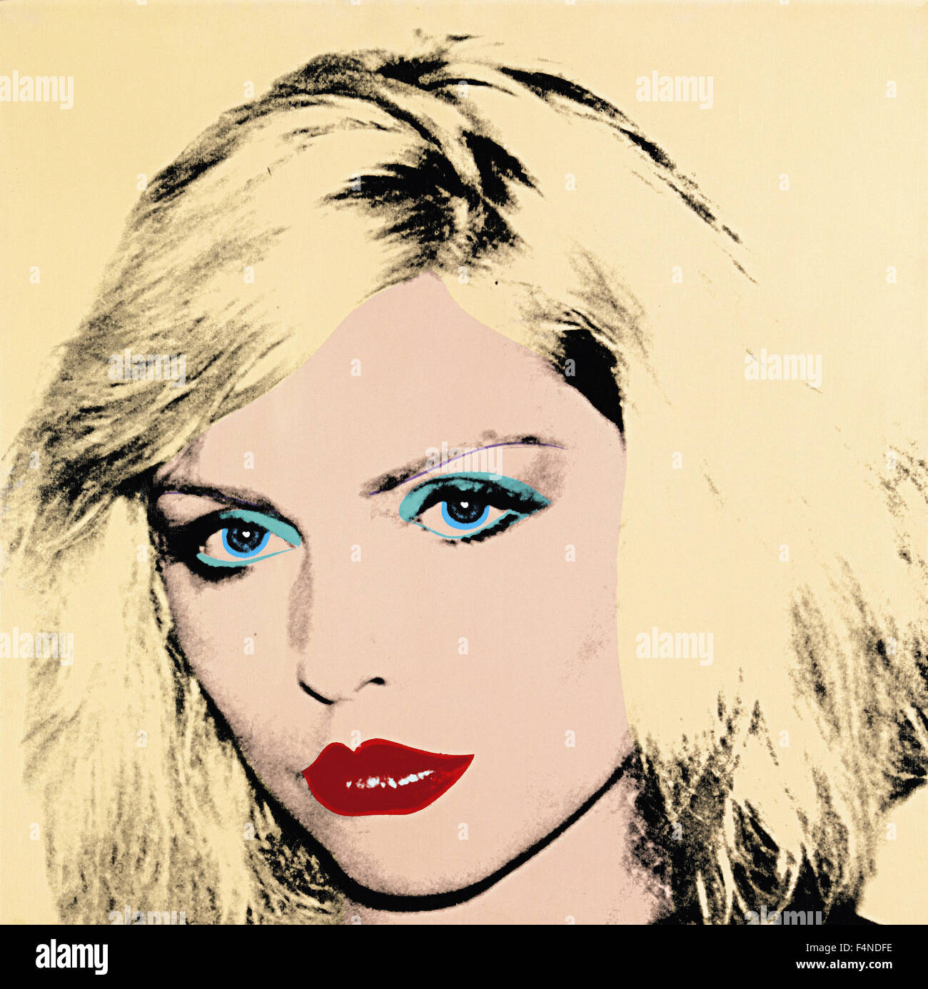 Andy Warhol - Debbie Harry Stock Photo - Alamy