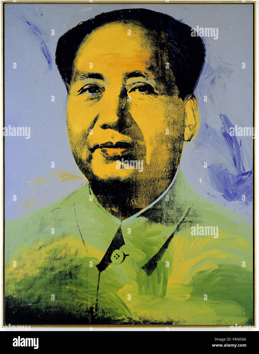 Andy Warhol - Mao Stock Photo