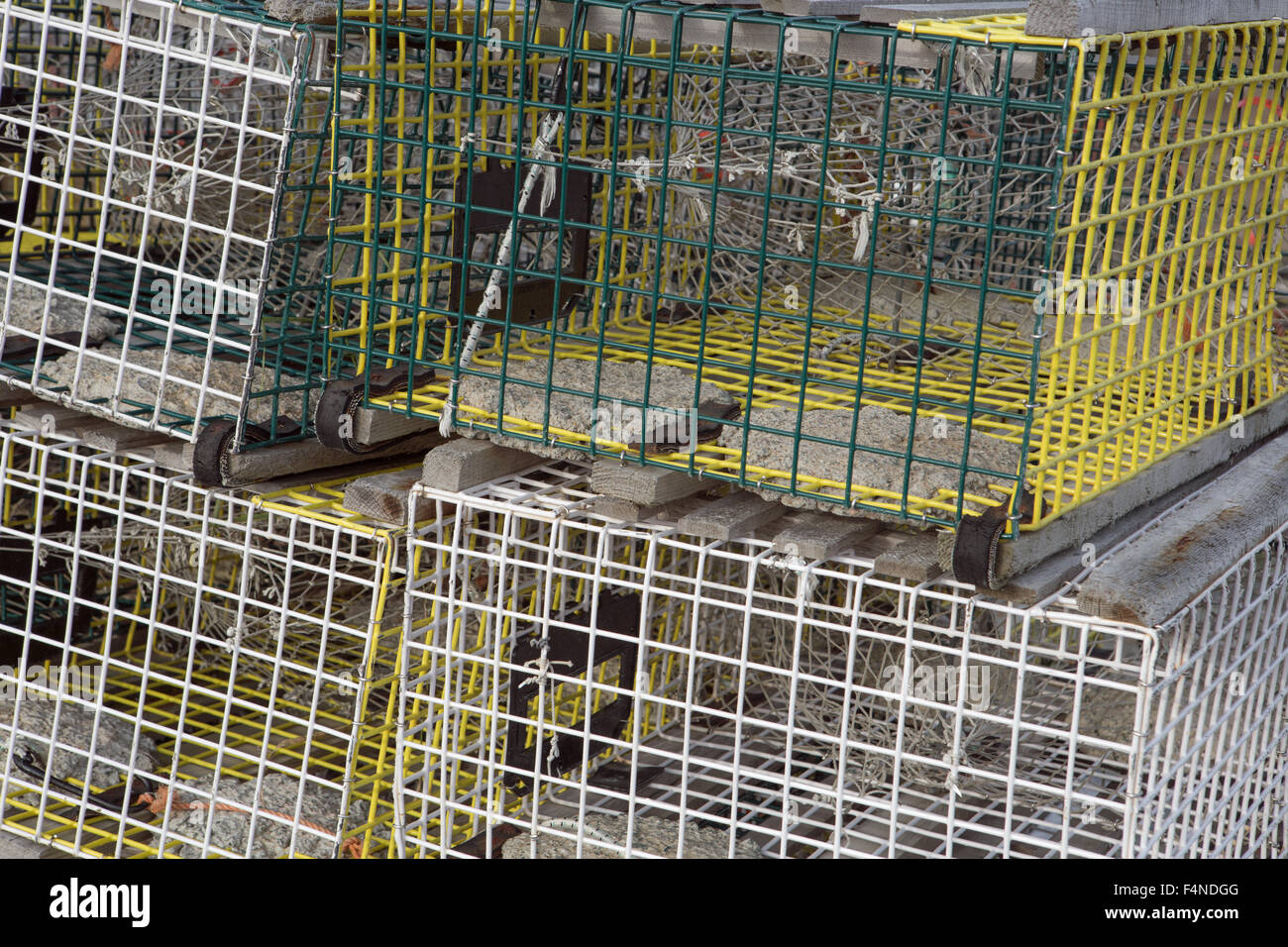Wire fishing cage hi-res stock photography and images - Alamy