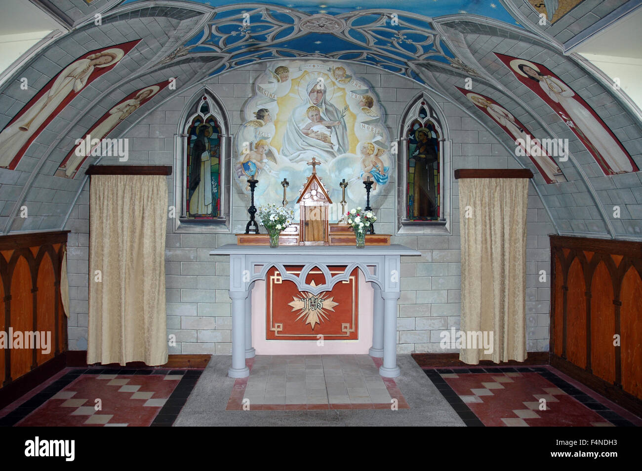 Italian Chapel, Orkney Stock Photo