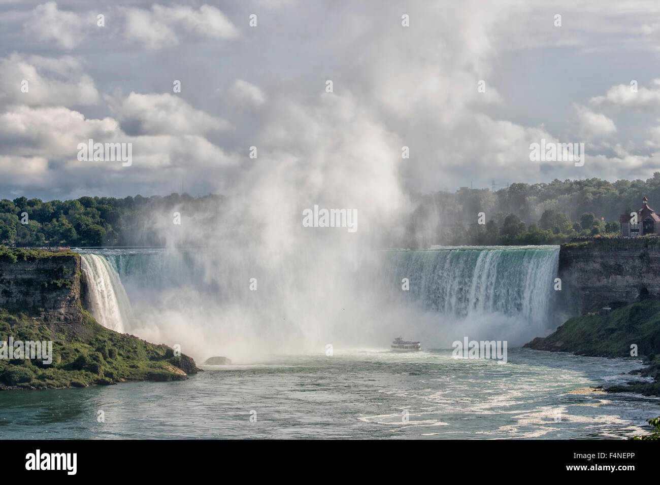 Horseshoe falls at the Niagara Falls Stock Photo Alamy