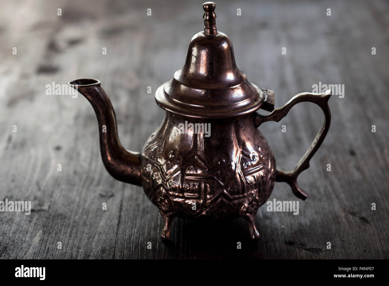 Traditional Moroccan tea pot Stock Photo - Alamy