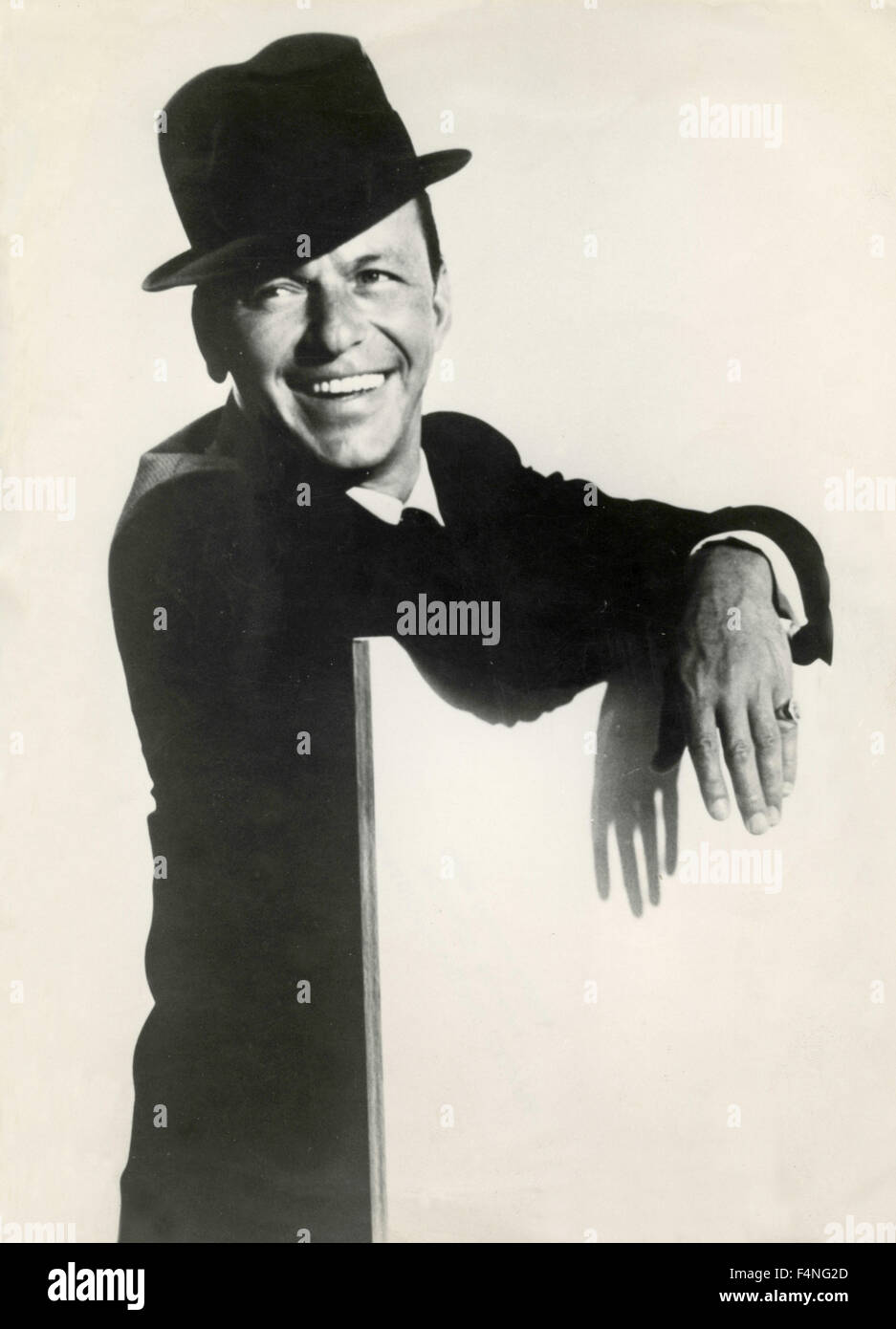 Frank Sinatra, singer, actor, U.S. Stock Photo