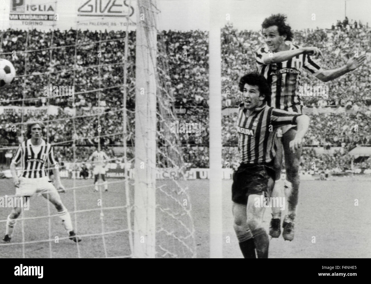 Juventus-Inter game, soccer, Italy Stock Photo