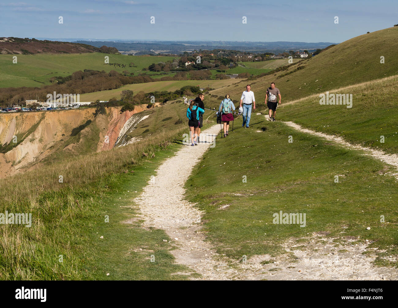 Isle of wight coastal path hi-res stock photography and images - Alamy