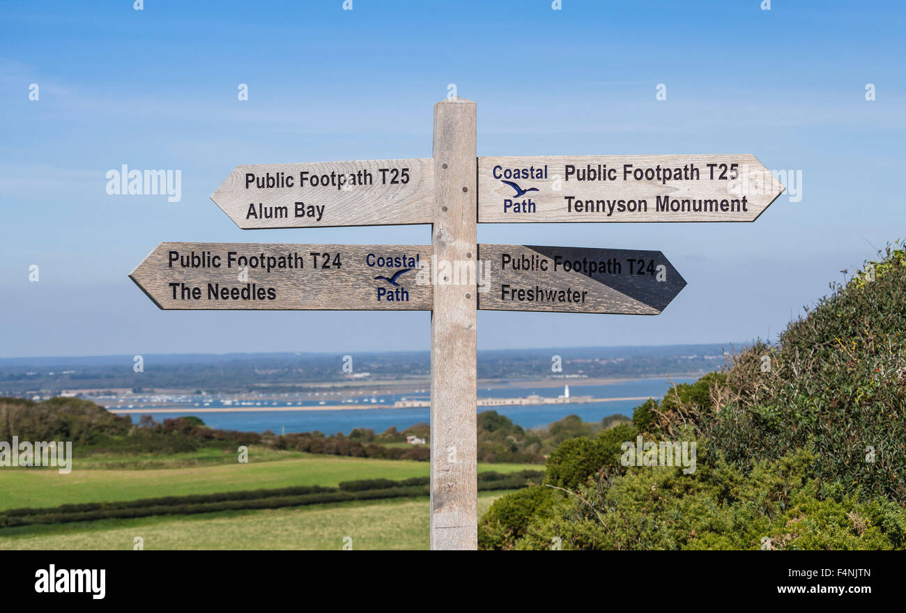 Isle of wight coastal path hi-res stock photography and images - Alamy