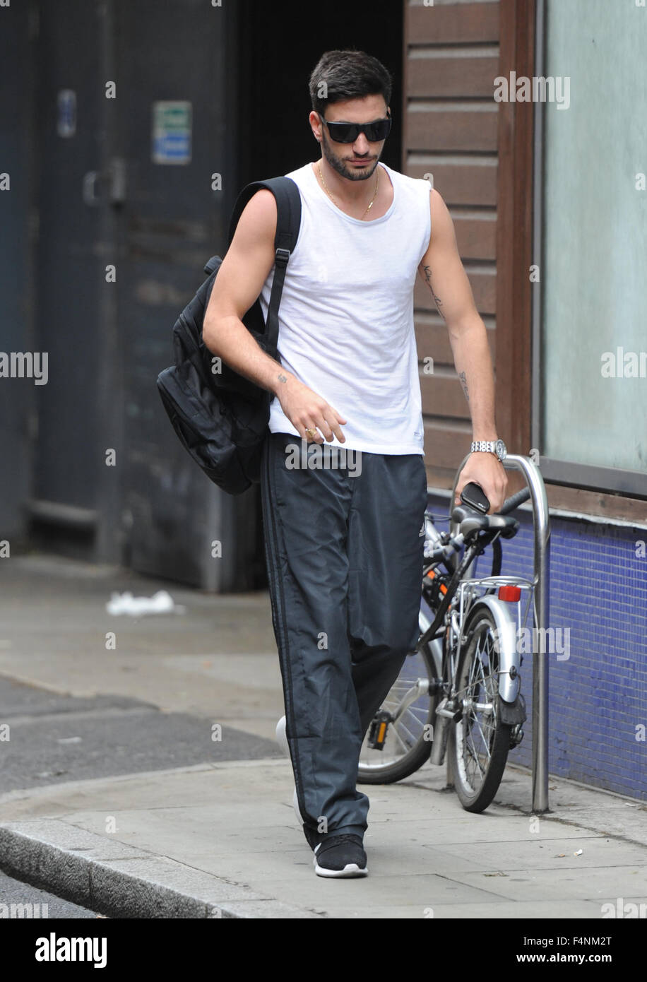 Professional dancers of 'Strictly Come Dancing' outside the rehearsal ...