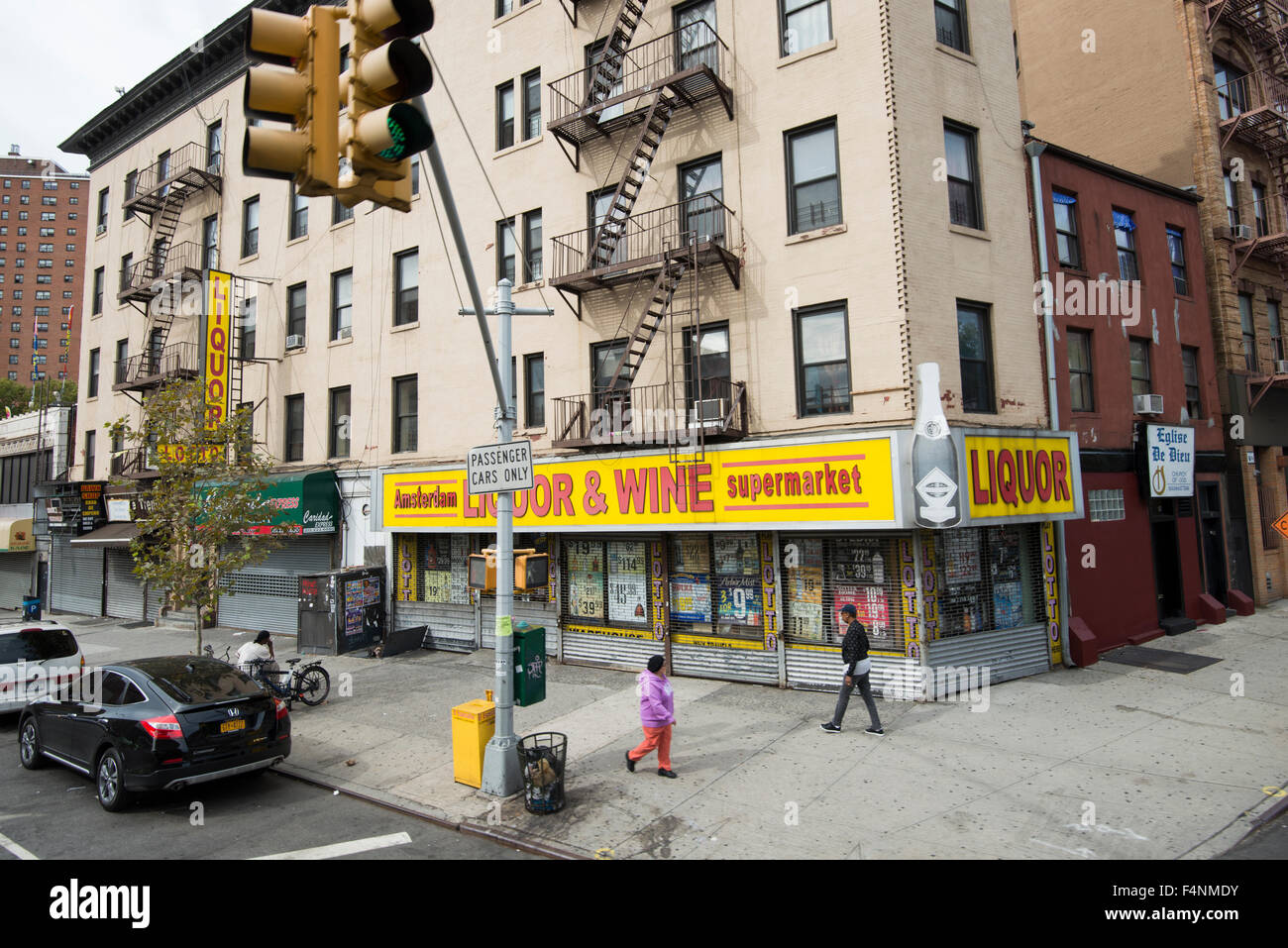 Amsterdam Avenue New York High Resolution Stock Photography and Images