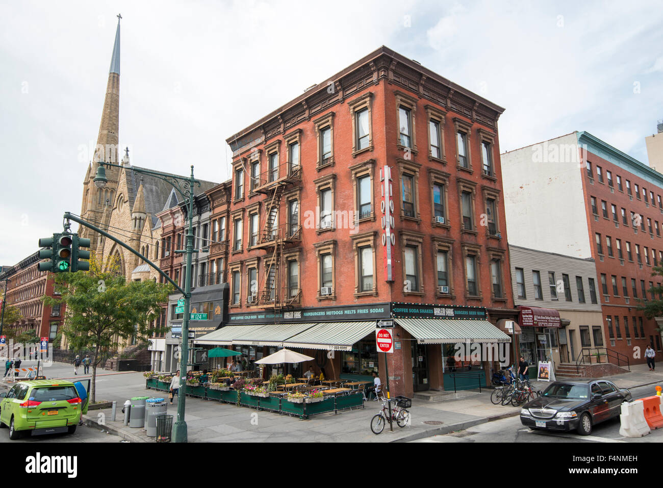 Malcolm X Boulevard in Harlem, New York City USA Stock Photo Alamy