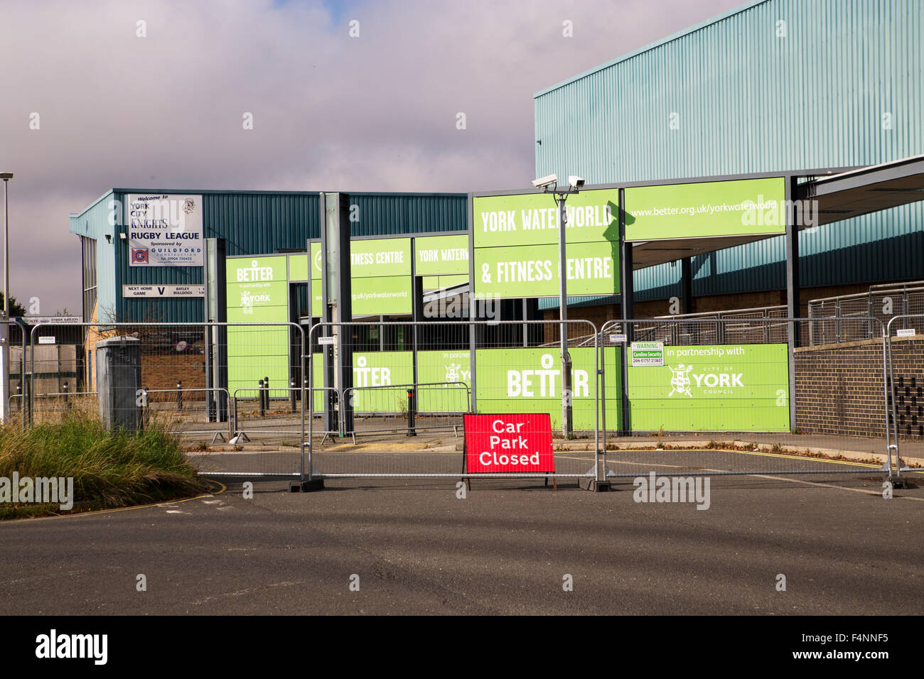 York Waterworld. Former swimming pool and leisure centre in York which