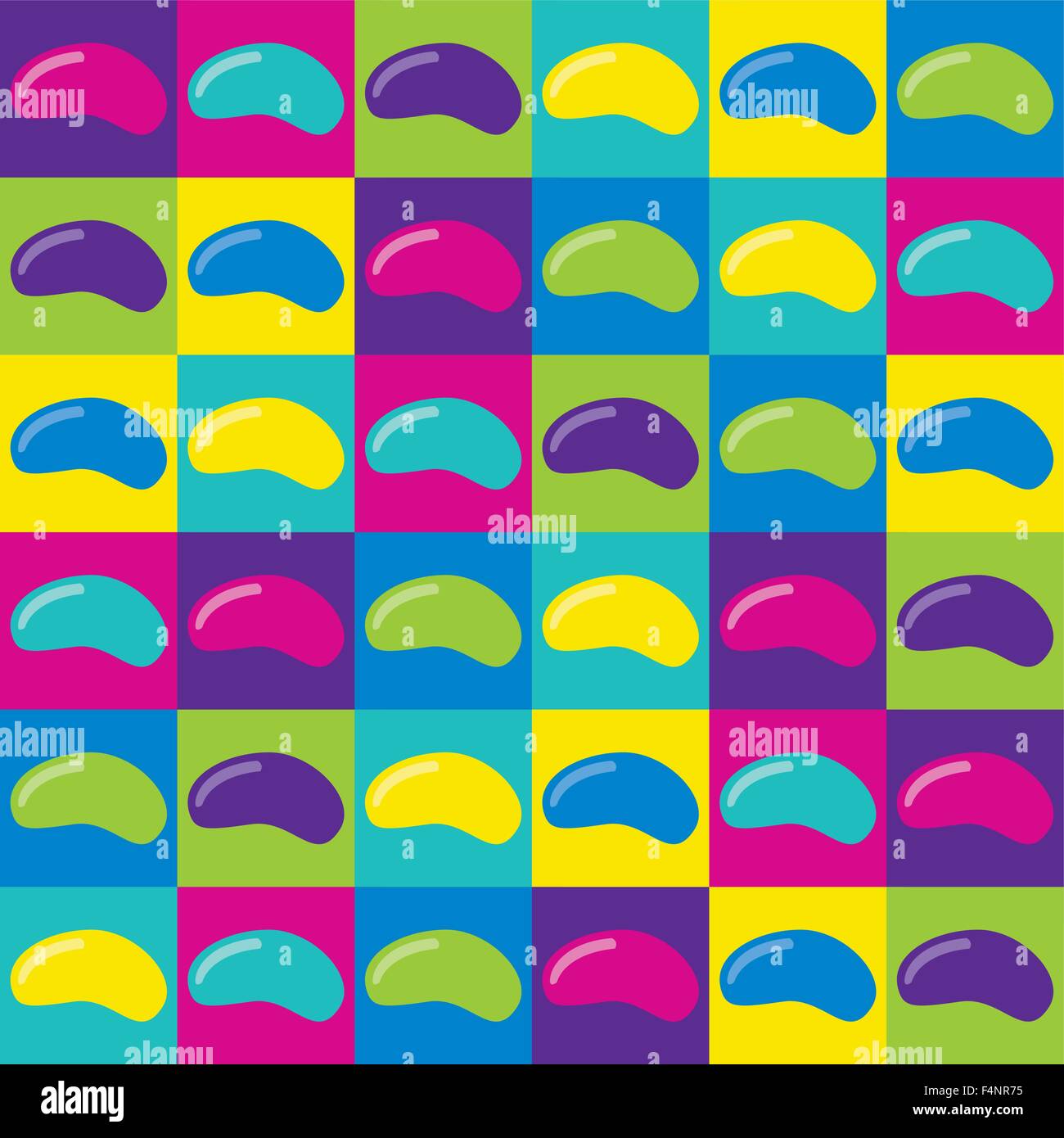 All occasion jelly bean card in vector format Stock Vector Image & Art