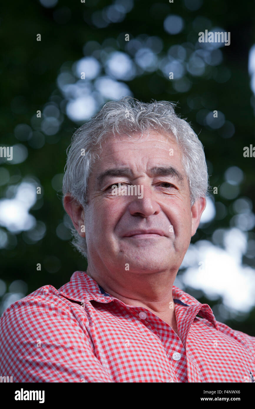 Tony Juniper, the British campaigner, writer, and environmentalist, at the Edinburgh International Book Festival 2015. Stock Photo