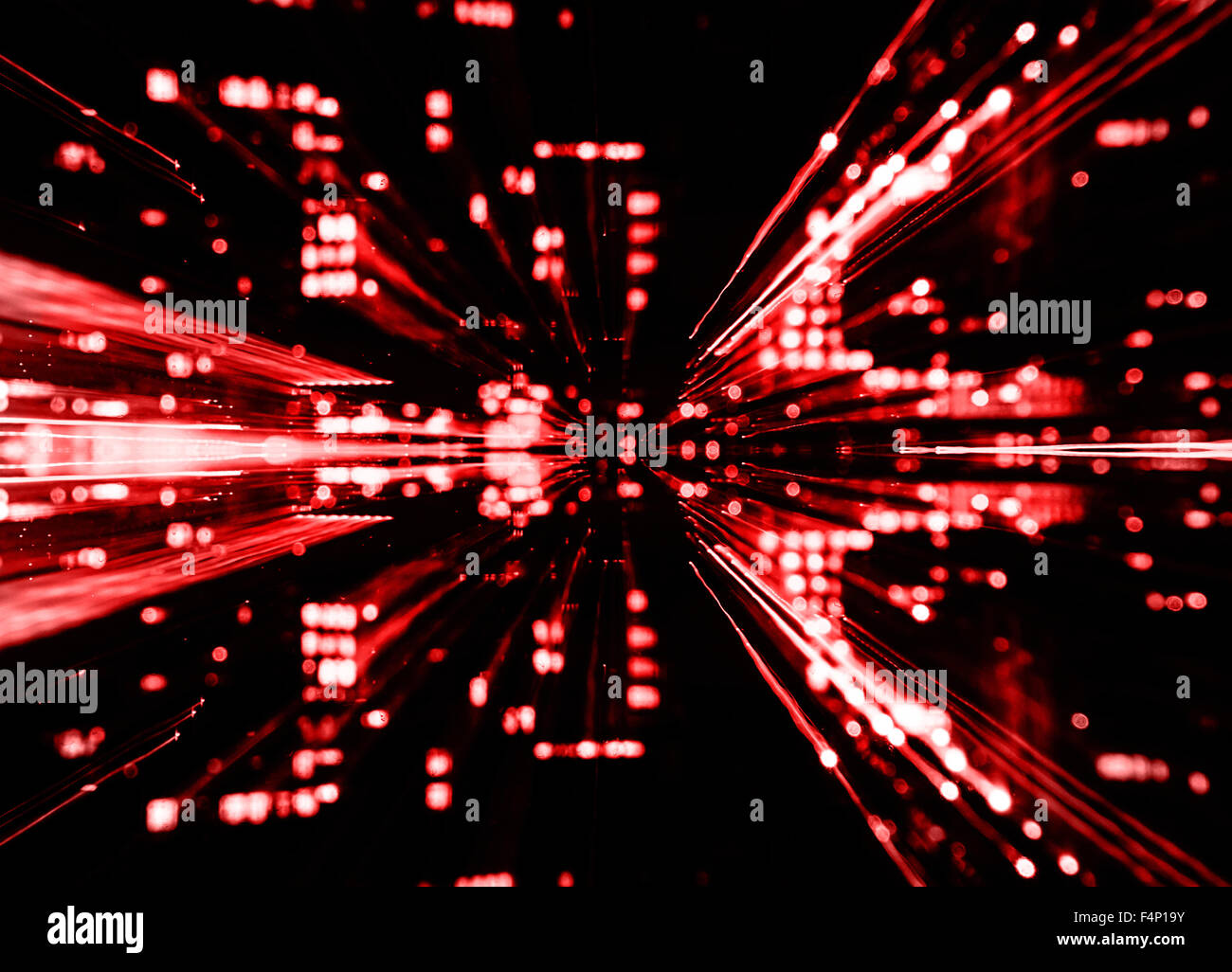 Abstract background in red Stock Photo