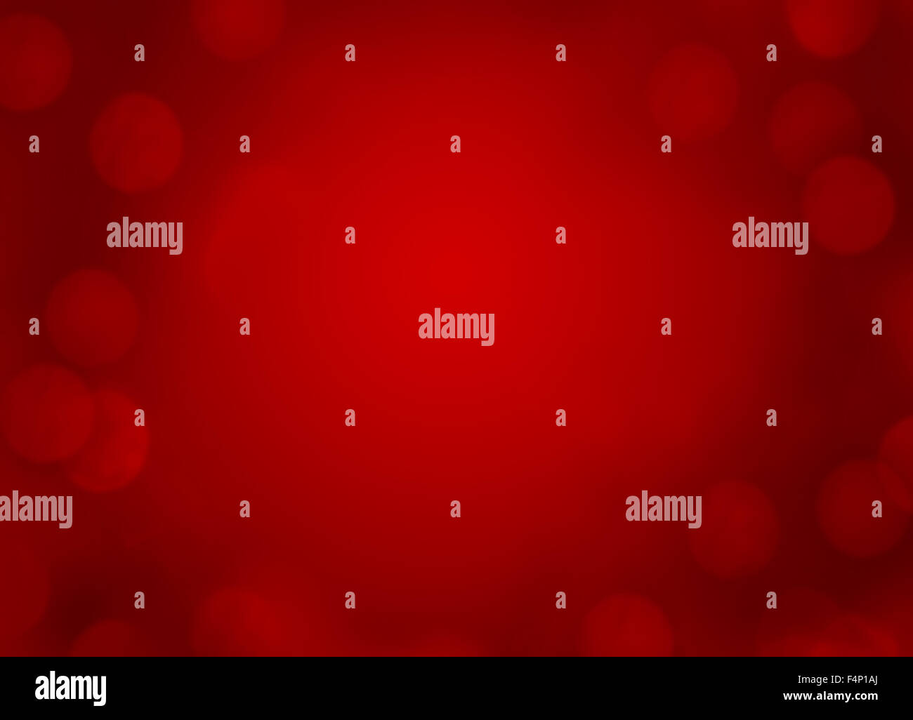 Red Christmas background with light effect Stock Photo