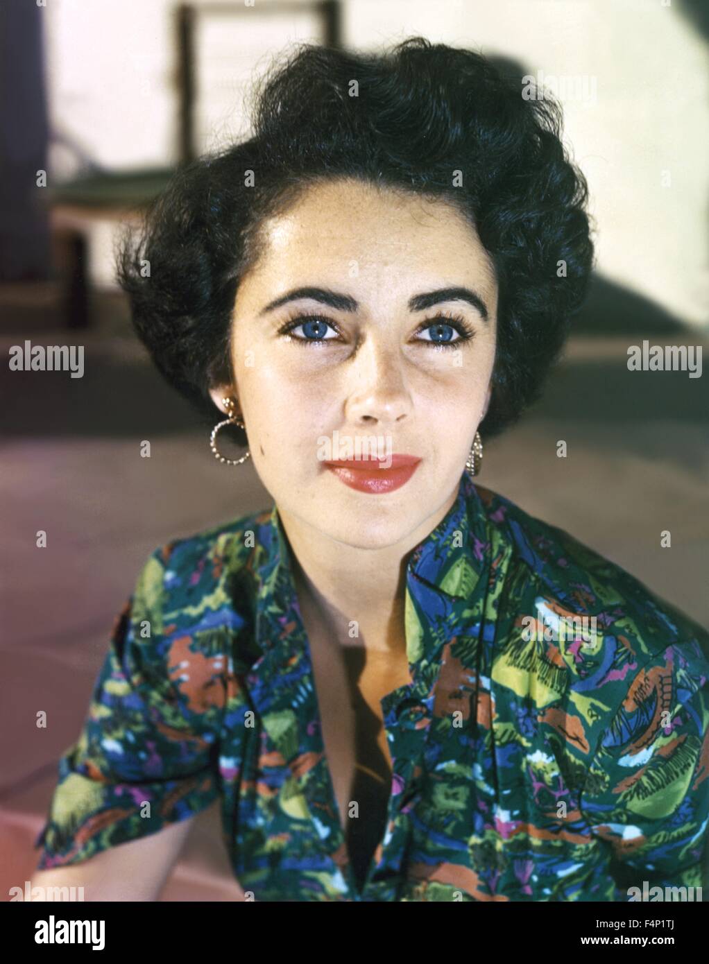 Elizabeth Taylor during early 50's Stock Photo - Alamy