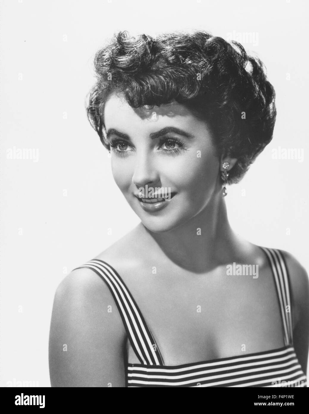 Elizabeth Taylor in 50's Stock Photo - Alamy