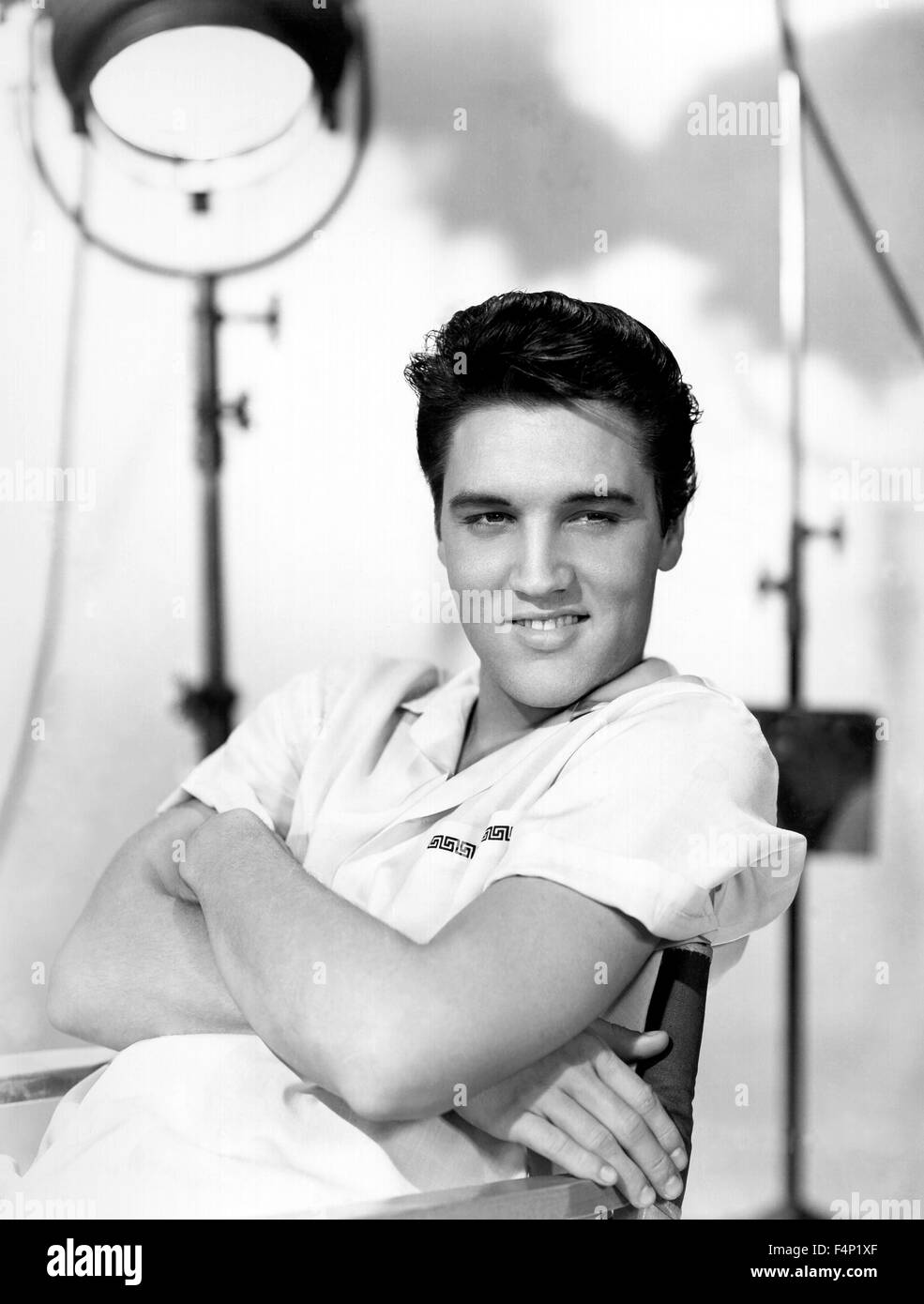 Elvis Presley in 1958 Stock Photo