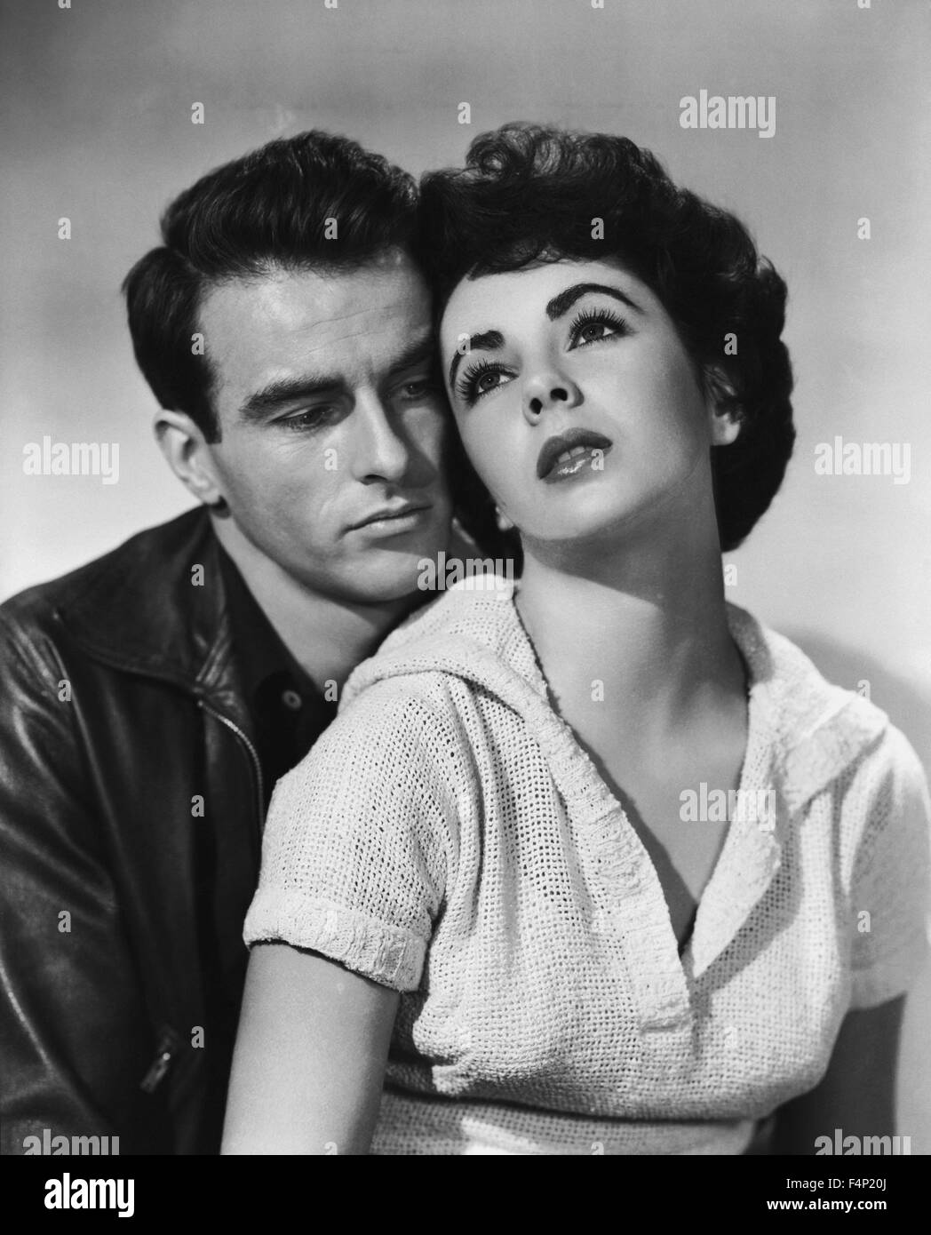 Montgomery Clift, Elizabeth Taylor / A Place In The Sun 1951 directed ...