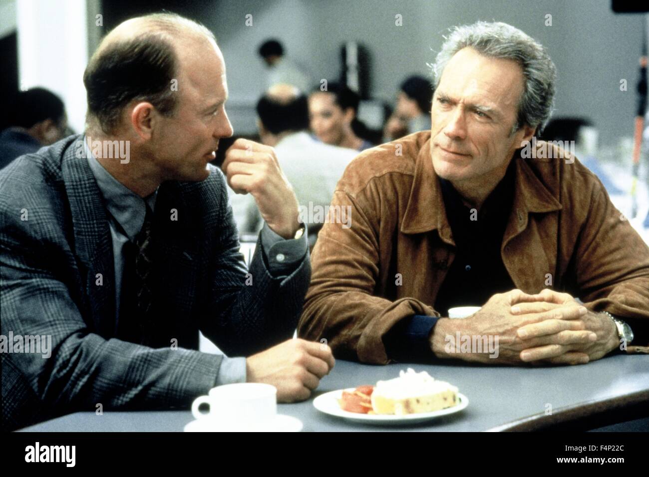 Ed Harris, Clint Eastwood / Absolute Power 1997 directed by Clint Eastwood Stock Photo