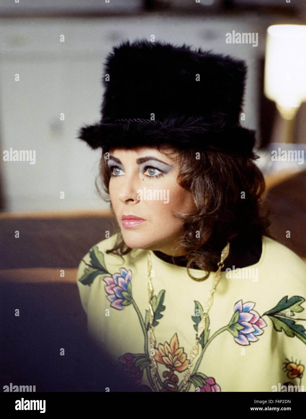 Elizabeth Taylor / Ash Wednesday 1973 directed by Larry Peerce Stock Photo
