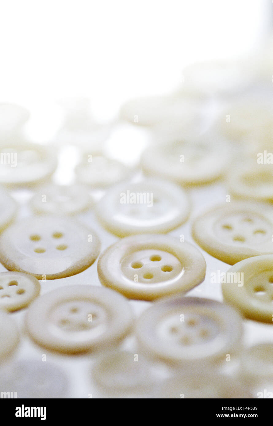 Close-up of Buttons Stock Photo