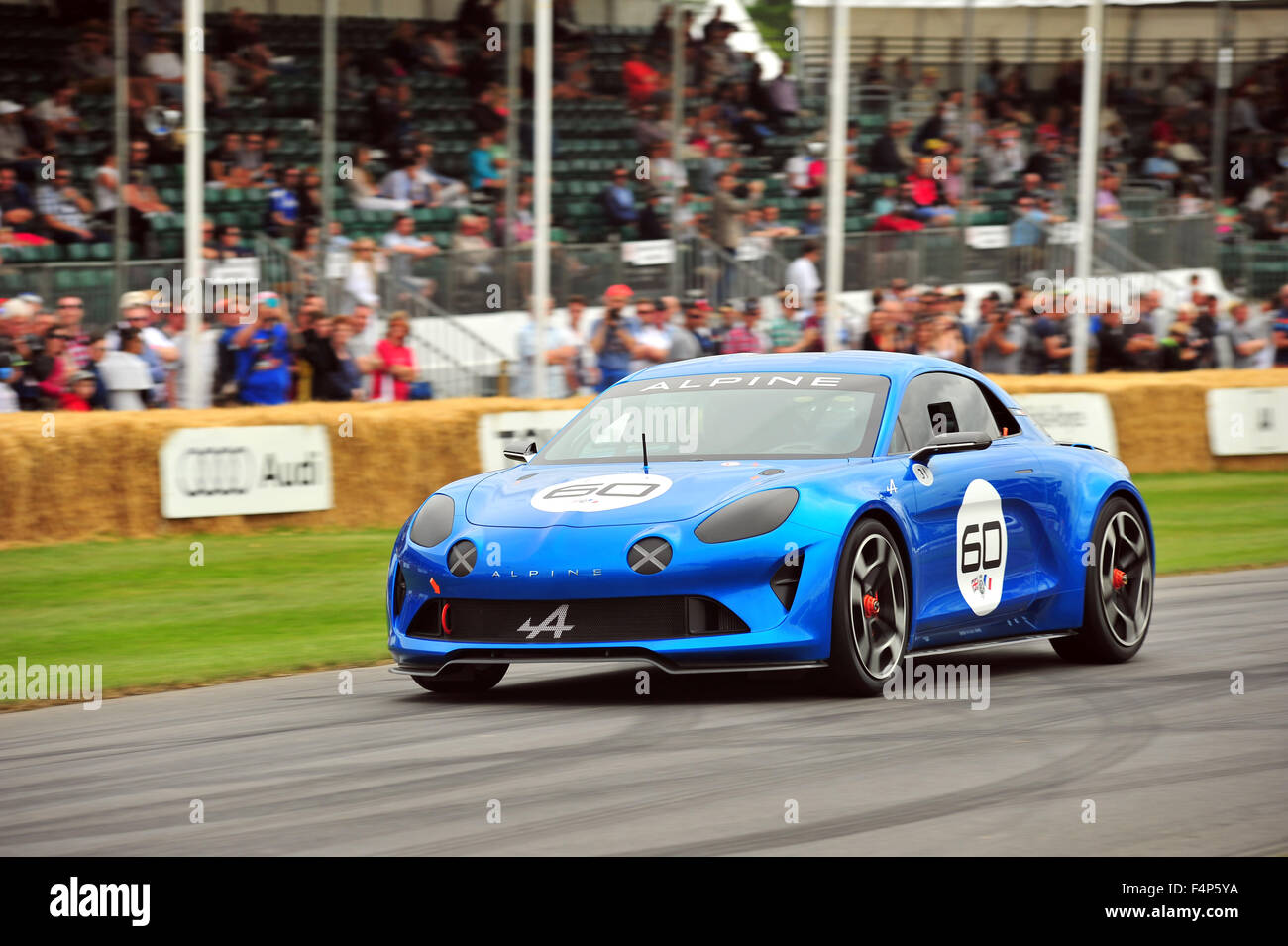 The Alpine Celebration concept at the Goodwood Festival of Speed in the UK. Stock Photo