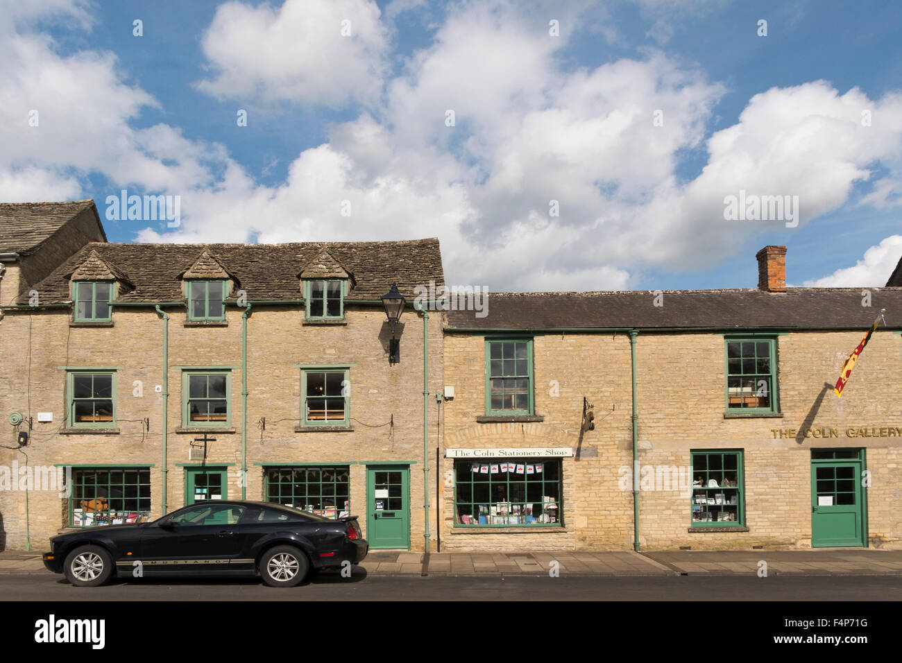The Coln Gallery in the High Street in Fairford, Gloucestershire, UK