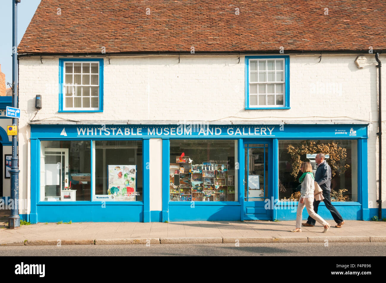 Whitstable Museum and Gallery. Stock Photo