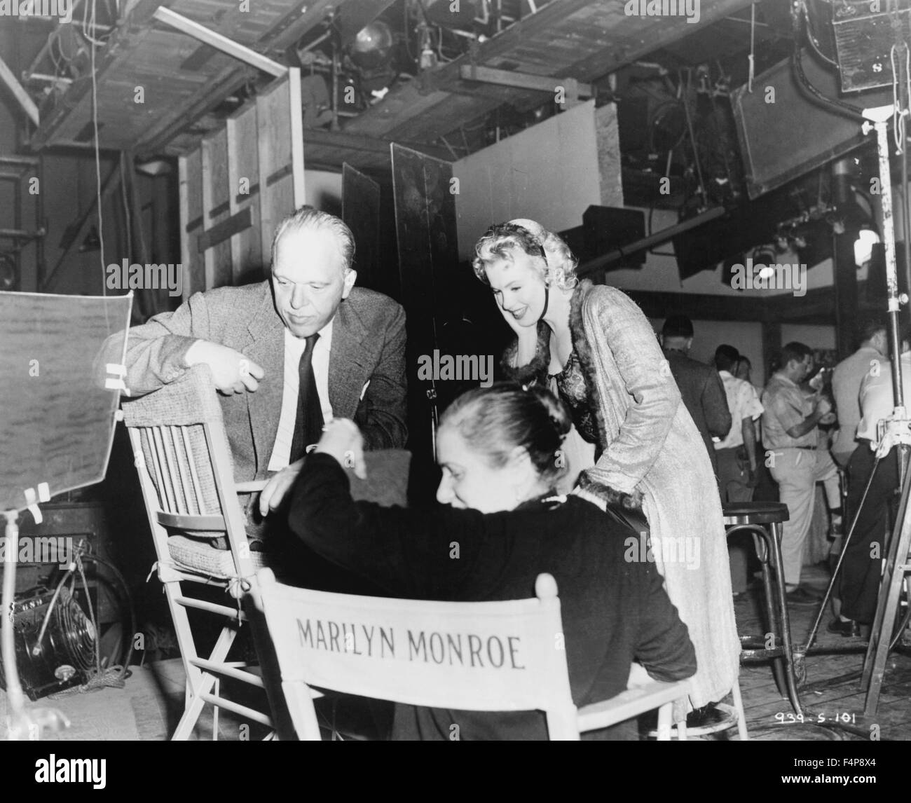 Paula Strasberg, Marilyn Monroe, Joshua Logan / Bus Stop 1956 directed