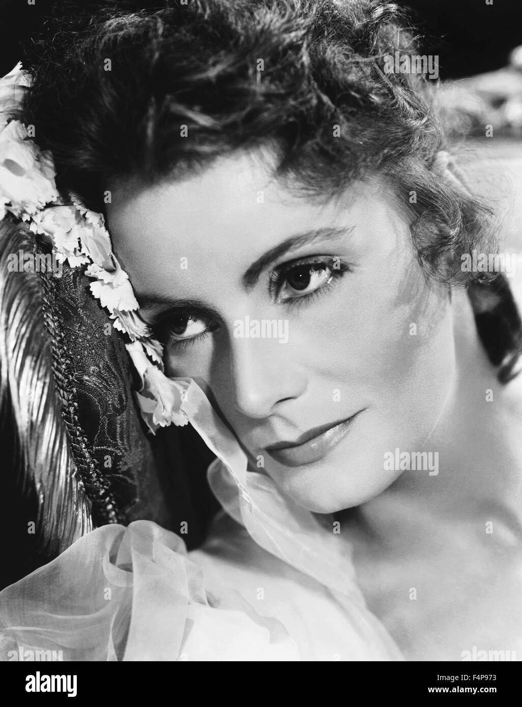 Greta Garbo / Conquest 1937 directed by Clarence Brown Stock Photo