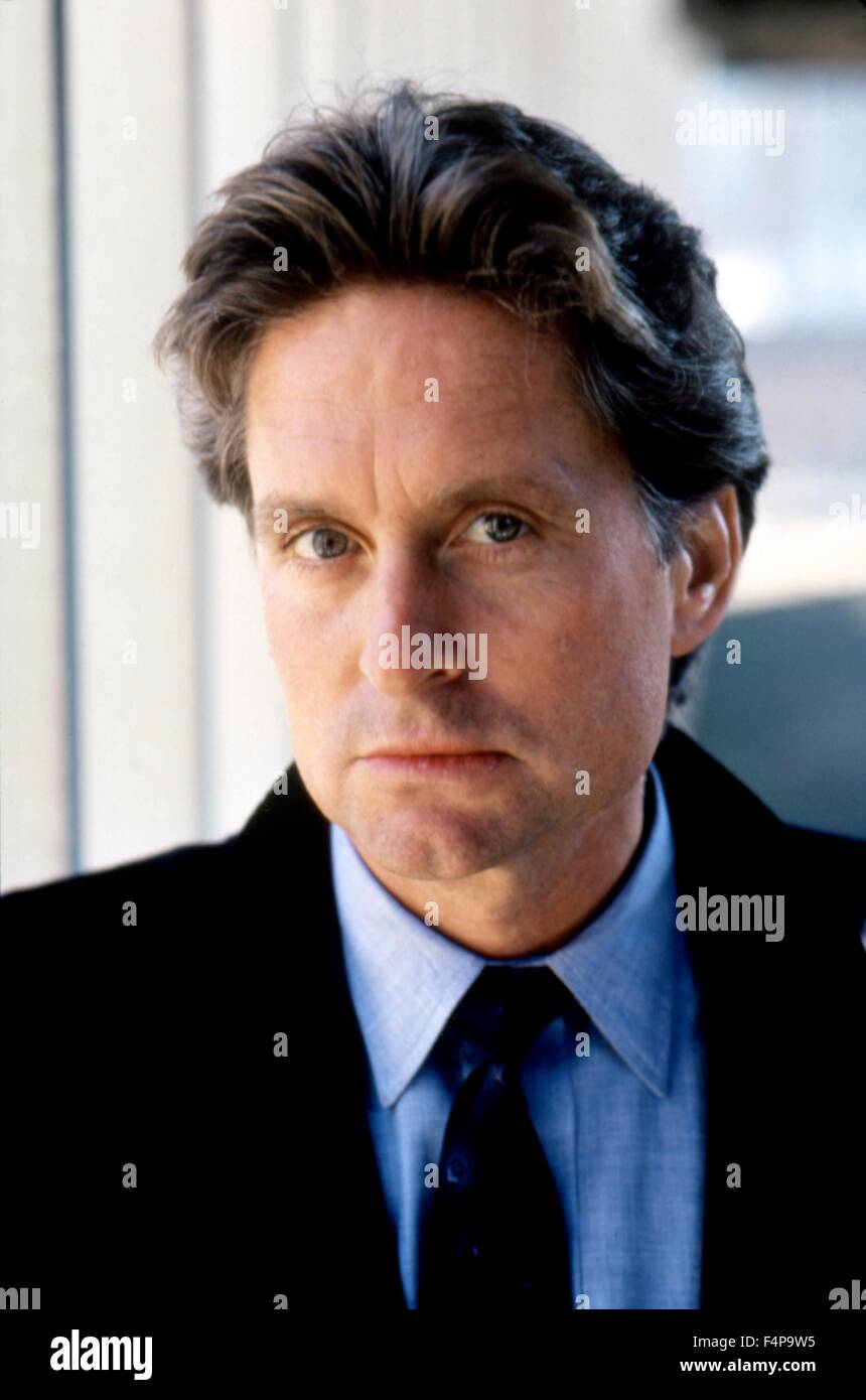 Michael Douglas / Fatal Attraction 1987 directed by Adrian Lyne Stock Photo