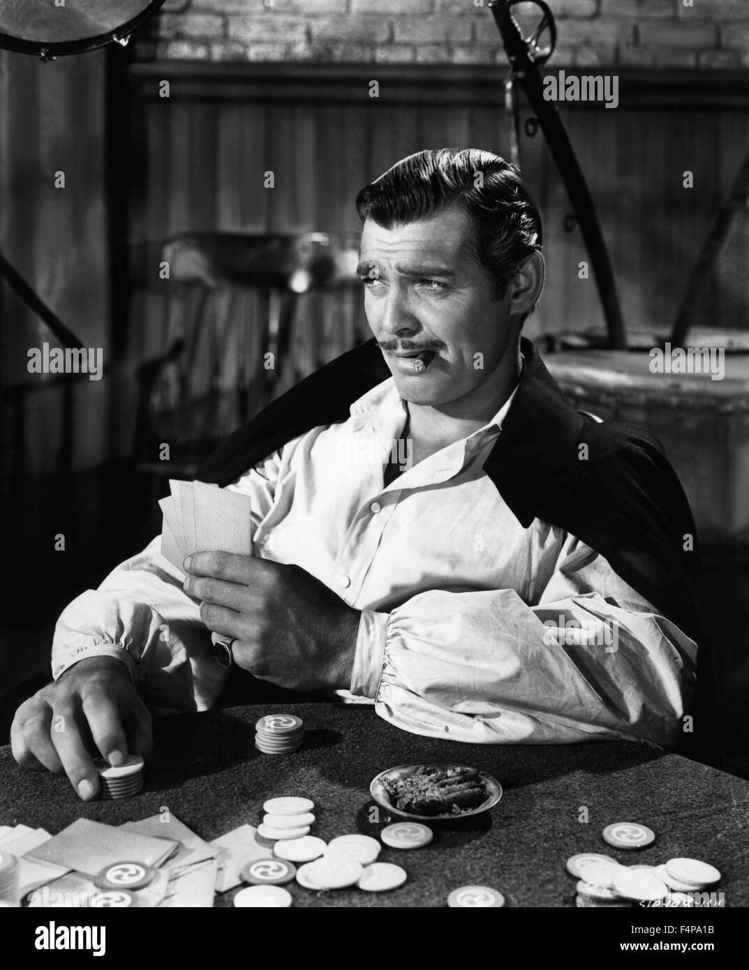Clark Gable / Gone with the Wind 1939 directed by Victor Fleming Stock Photo