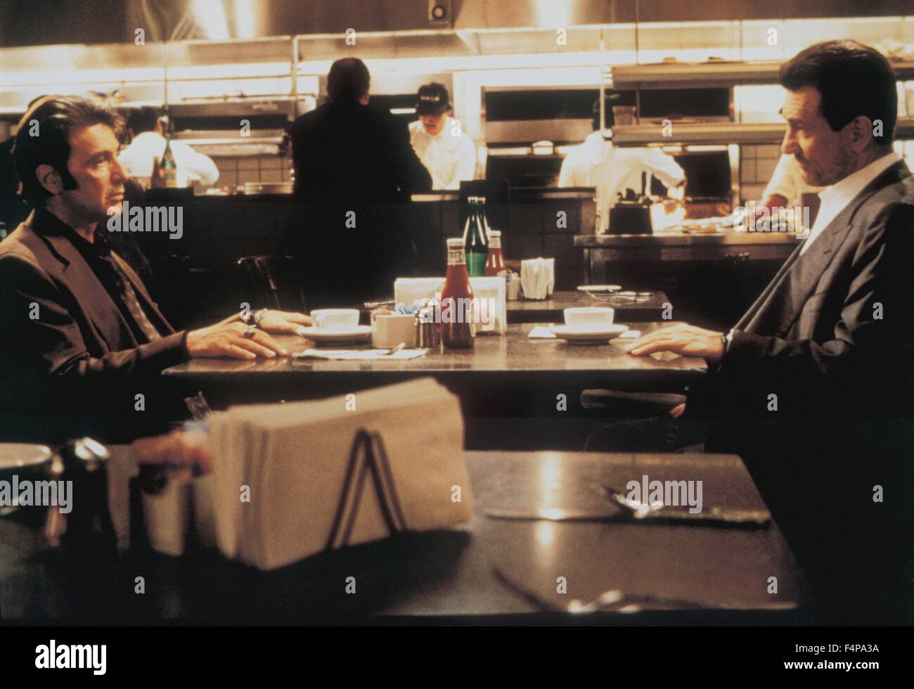 Al Pacino, Robert de Niro / Heat 1995 directed by Michael Mann Stock